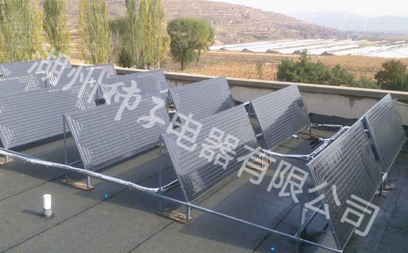 甘肅榆中縣的太陽能異聚态熱利用系統