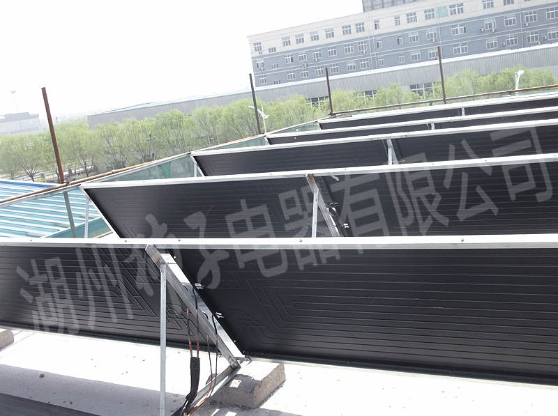 北京中糧集團的太陽能異聚态無水取暖工程